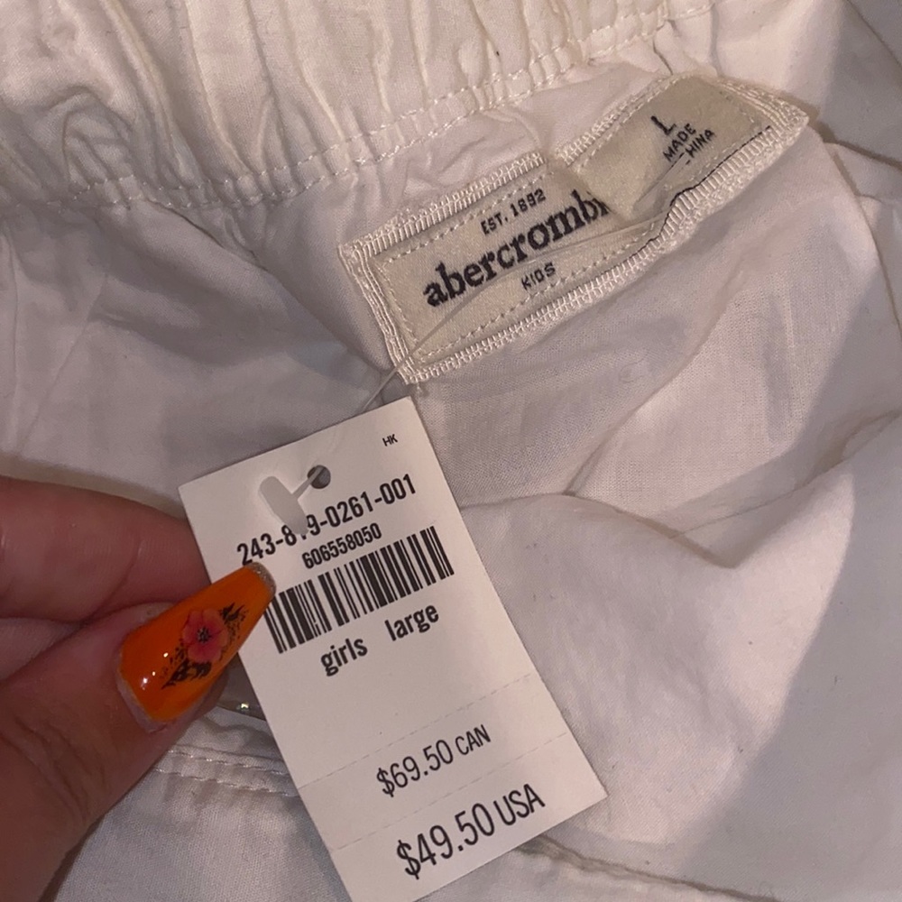 NWT~ ABERCROMBIE KIDS LACE SKIRT ~ SIZE LARGE - Picture 4 of 6